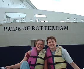 One of the P&O Super Ferries